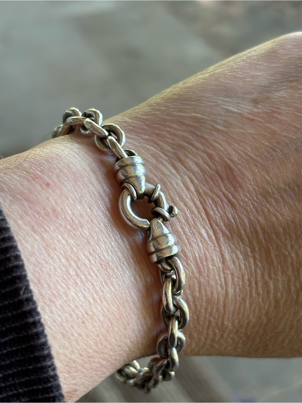 Sterling Silver Link Bracelet - NFS NFT